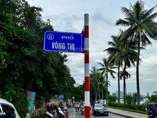 Hiếm! nhà sát võng thị  tây hồ, 1 phút ra hồ tây, dt 43m2, mt 3.8m, thoáng sau, giá nhỉnh 6 tỷ