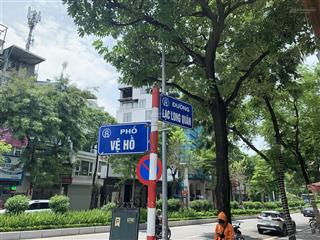 Hiếm! phân lô, lô góc lạc long quântây hồ, dt 380m2, mt 12.4m, trước nhà 3 làn ô tô, hơn 70 tỷ