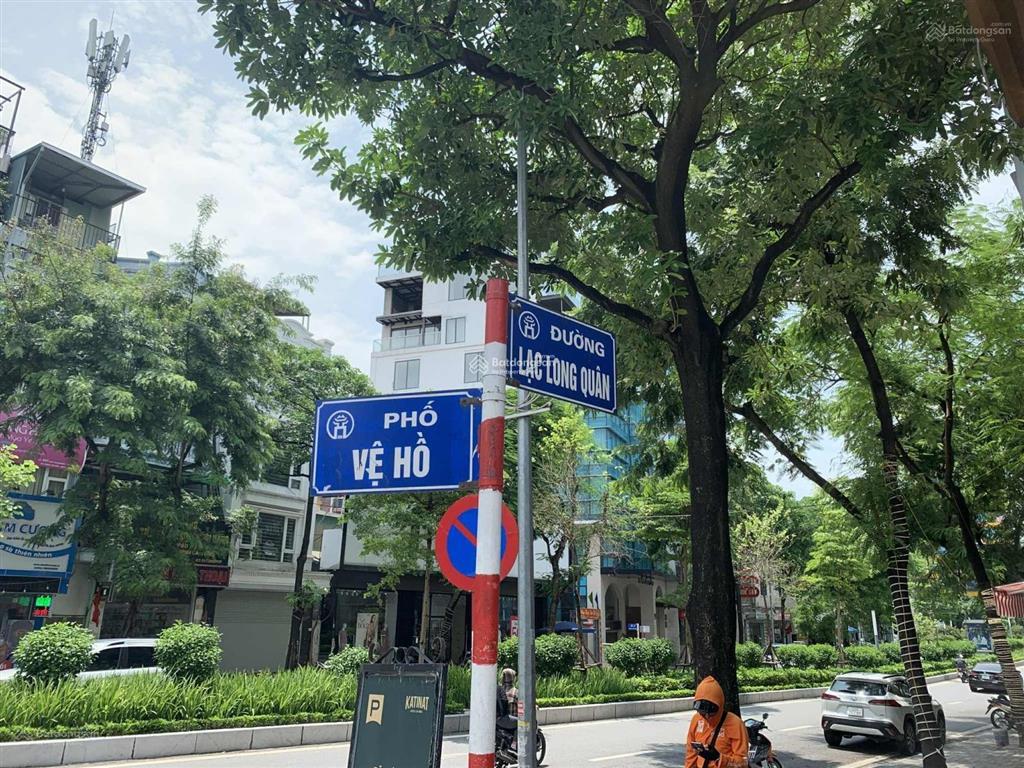 Hiếm! phân lô lạc long quân, 140m2, mt 5.6m, ô tô vào nhà, kinh doanh, xây chdv, 22.45 tỷ