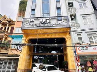 Toà văn phòng mặt phố cầu giấy  5 nổi 1 hầm  kinh doanh sầm uất  cho thue 3 tỷ/năm 