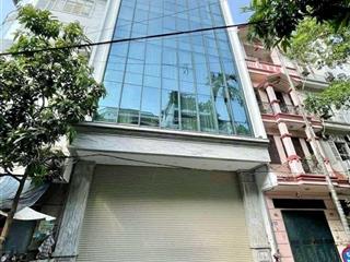 Toà building 9 tầng mặt phố thái thịnh 100m 40tỷ mặt tiền 6m  vỉa hè oto  dòng tiền cao