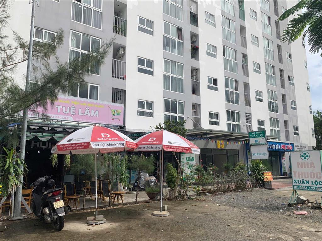 Sập hầm bán căn hộ góc 2 mặt tiền 65m2 giá 1,88 tỷ, trung tâm hoà khánh