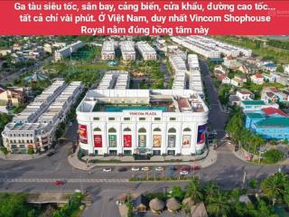 Sở hữu ngay căn hiếm vincom shophouse 90m  4 tầng đông hà, quảng trị ,vốn chỉ 2,2 tỷ ,tặng xe vf5!