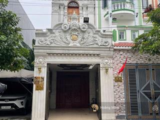 Nhà ở ngay, trệt 2 lầu, 5pn, 85m2, đường nhựa 14m, kdc lê phong, 4.5 tỷ tl