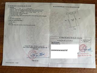 Bán đất tại đường 6, phụng châu, chương mỹ, hà nội, 75 triệu / m2, 55 m2