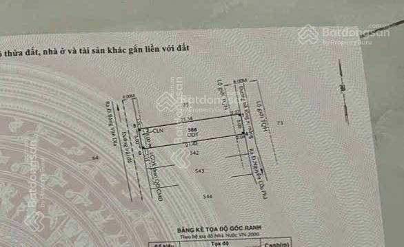 Bán đất 2mt đường dt 123.3m2 tại bông văn dĩa, 34 triệu/m2