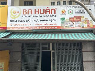 Chính chủ cho thuê nhà mặt tiền trần văn kiểu, p.11, q.6