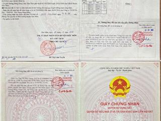 Bán đất sổ hồng mặt tiền 110m2