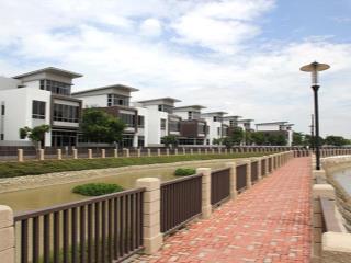 Biệt thự keppel land  khu compound ven sông cao cấp, an ninh 24/7, căn góc cạnh bờ sông thoáng mát