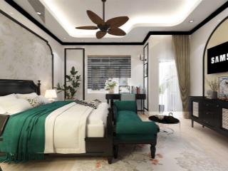 Căn hộ với phong cách vintage như biệt thự xưa, nội thất cổ điển  ban công  thang máy, lê văn sỹ
