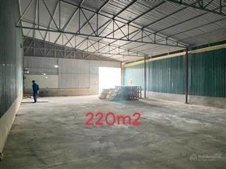 Cho thuê nhà xưởng 120m220m tại cầu bươucạnh bệnh viện k tân triều