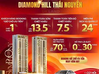 Bv diamond hill thái nguyên  booking sớm nhận ưu đãi khủng