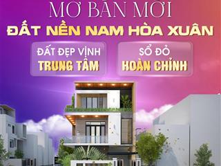 Mở bán 900 lô đất nền đầm sen, nam hòa xuân  giá trực tiếp cđt