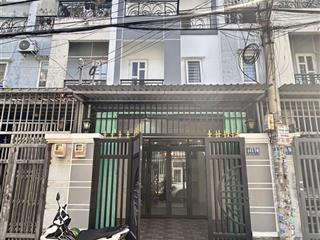 Chỉ 4,9 tỷ nhà trệt 2 lầu 4pn mặt tiền đường thông kinh doanh buôn bán  tô ngọc vân q12  gò vấp