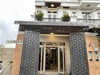 Bán nhà trệt 3 lầu tại đường thạnh xuân 22, quận 12, tp.hcm, 6,28 tỷ, 56m2.  0909 055 ***