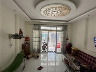 Bán nhà mới 3 tầng  hà huy giáp sát gò vấp  hẻm xe hơi 7m  5x19  92m2  vuông vức