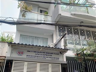 Bán nhà 4 tầng 5 pn  1 sẹc nguyễn văn công p3 gv  hẻm xe tải thông  4x26  106m2  sát sân bay