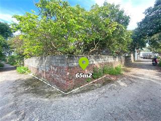 Lô góc 65m2 mặt tiền 5m đường thông xe tải, hướng đông nam, phú hạng, hưng đạo, hà nội