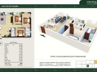 Bán căn hộ 3pn grand riverside  dt 104m2 căn góc view sông và q1 giá 6,7ty bao sổ