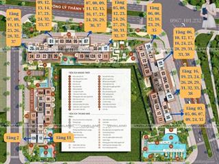 Quỹ căn 3n 2wc rẻ nhất masteri lakeside view hồ chỉ 5.3 tỷ, vay 70% hỗ trợ lãi suất 33 tháng