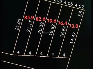 1.8 tỷ có ngay lô đất đẹp 85.9m² full thổ cư tại thanh trí, kim anh, sóc sơn