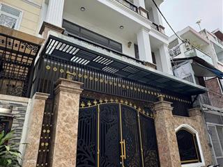 Nhà 4 tầng 122m2 (7x18)m tân hóa  lạc long quân 400m2 sàn thiết kế trống suốt