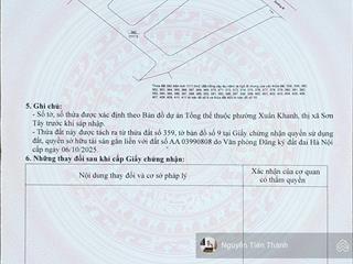 Chính chủ bán cắt lỗ tại lõi kđt vệ tinh sơn tây, hà nội, giá ưu đãi 2 tỷ, diện tích 70,1m2