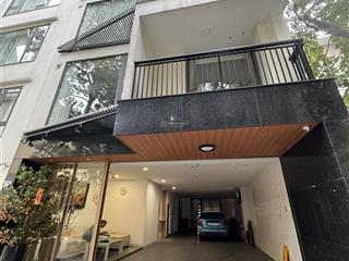 (chính chủ) bán nhà trần hưng đạo, diện tích 120m2 8 tầng mặt tiền 6,5m thang máy, gara ô tô 56 tỷ
