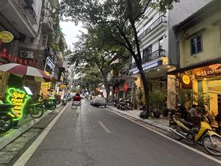 (chính chủ) bán mặt phố hàng rươi, hoàn kiếm, sổ 52m2 6 tầng, vỉa hè rộng thoáng, giá 46 tỷ