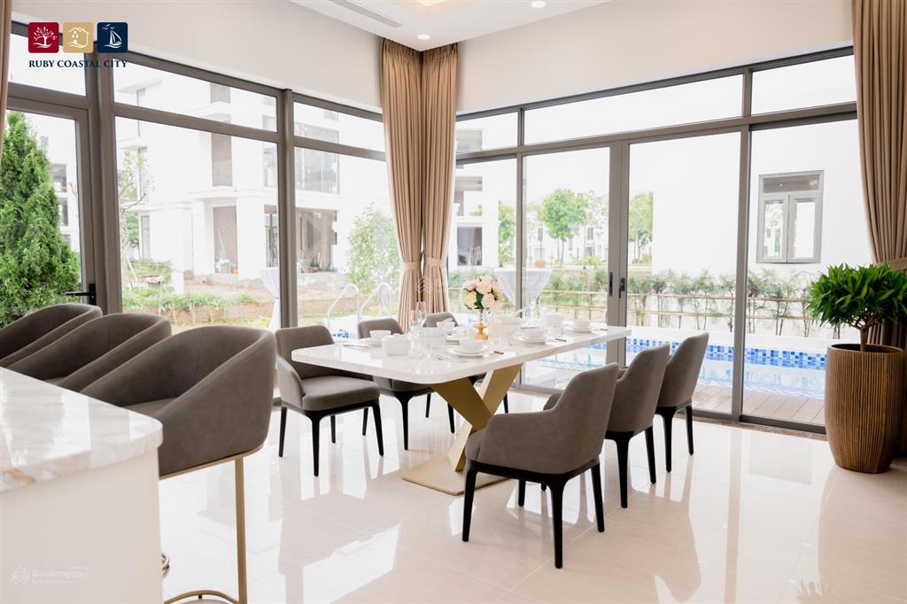 Chiết khấu 4 tỷ, bt sân golf brg ruby coastal city view biển đồ sơn, full nội thất, sổ đỏ lâu dài
