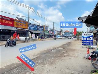 Đất mặt tiền đường 8m ngay ngã 3 lò lu  lã xuân oai đang mở rộng 30m q9, 100m2 5x20 chỉ 6.8 tỷ