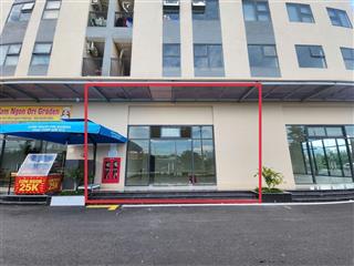 Cho thuê shophouse khối đế dự án ori garden tòa ct10, 7 tr/ tháng dt 73.3 m2