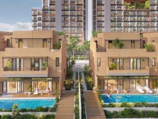 Bán biệt thự bể bơi riêng, sông lượn quanh nhà, gara ô tô, 5km bờ biển,, 120m2, 6 tỷ. sổ đỏ lâu dài