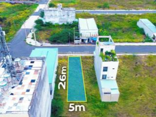 Đất 5 x 26m mặt tiền đường lớn tỉnh lộ 10 giá chỉ 1tỷ 950/130m²/shr