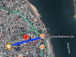 Đất mặt tiền đường 10m5 trung tâm hải châu 1 sát sông hàn, gần trung tâm hành chính tp giá cực tốt