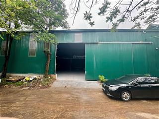 Cho thuê kho xưởng 680m2 xây mới tại kcn thạch thất quốc oai