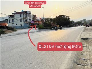 Bán đất trục chính đồng trạng, chỉ 37tr/m2. diện tích 110m2 mặt tiền 8m, gần đại học fpt và đhqg