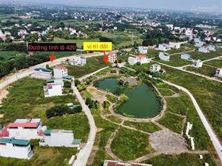 Cần bán gấp 120m2 đất cạnh đường 420, xã bình yên, giá tốt nhất thị trường