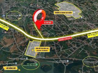 Bán đất sát ql21, giá 25tr/m2, diện tích 147m2 mặt tiền 5m, gần trường đại học quốc gia và đh fpt