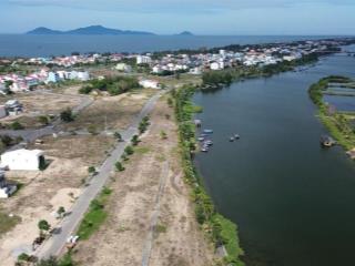 Bán đất làng chài tân thành  hội an. dt 280m, mặt tiền 10m, đường thái thị bôi. giá 38 triệu/m2