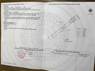 Chính chủ gửi bán lô đất đẹp ngay trung tâm thị trấn liên nghĩa, đức trọng