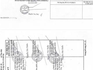 Bán hai lô đất liền kề gần chợ tân hội đức trọng lâm đồng sổ riêng, giá chỉ 1 tỷ 550 triệu/lô