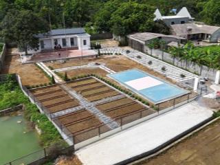 4.x tỷ sở hữu ngay 1.600m có 200m thổ cư full khuôn viên nghỉ dưỡng tại lương sơn, hòa bình!