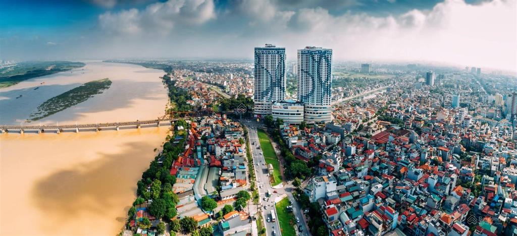 Duy nhất 1 căn mipec riverside lô góc view ôm trọn sông hồng 145m giá chỉ 12.5 tỷ