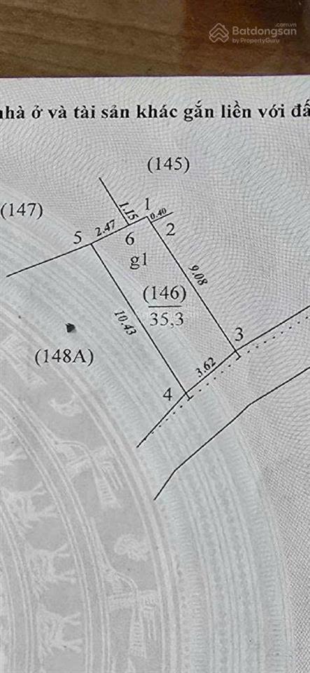 Mảnh đất siêu hiếm khu học viện tài chính 36m2 giá 6.4 tỷ.