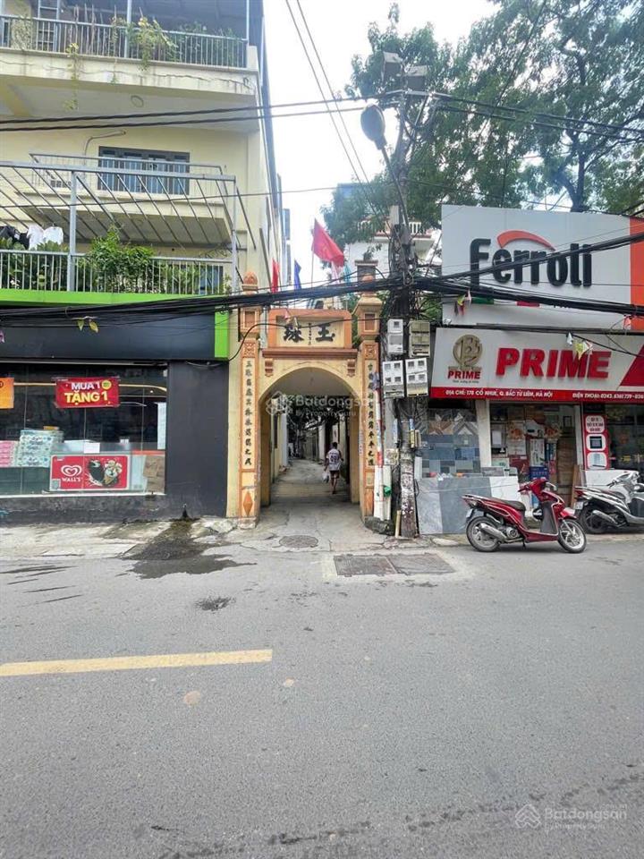 Bán đất ngõ 178 đường cổ nhuế 50m2mặt tiền 3.8 m giá 7.5 tỷ.
