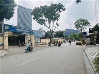 Bán nhà phú thượng dt 240m2, lô góc mt khủng 18m thửa đất đẹp  chia lô  1 mặt phố 1 mặt ngõ