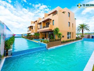 Nhà phố caraworld cam ranh, giá 6.7 tỷ, diện tích 120m2, 3 tầng, hồ bơi riêng và gara đậu xe ô tô