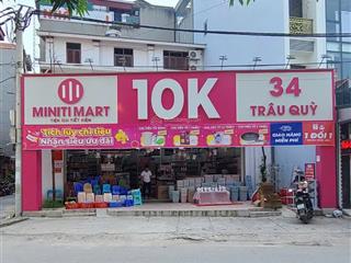 Cho thuê tầng 2  nhà mặt phố trâu quỳ, gia lâm, hà nội, 20 triệu vnd, 200 m2