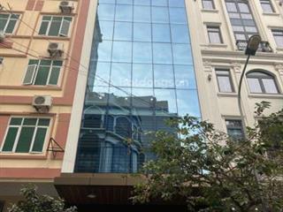 Toà nhà văn phòng công ty mặt phố thái thịnh siêu vip dt172mx8t giá bán 129 tỷ